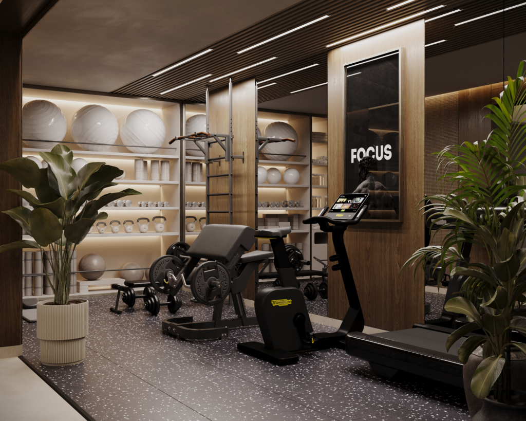 salle sport villa marrakech